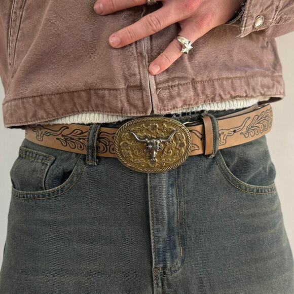 Y2k classy brown american western - Picture 2 of 7